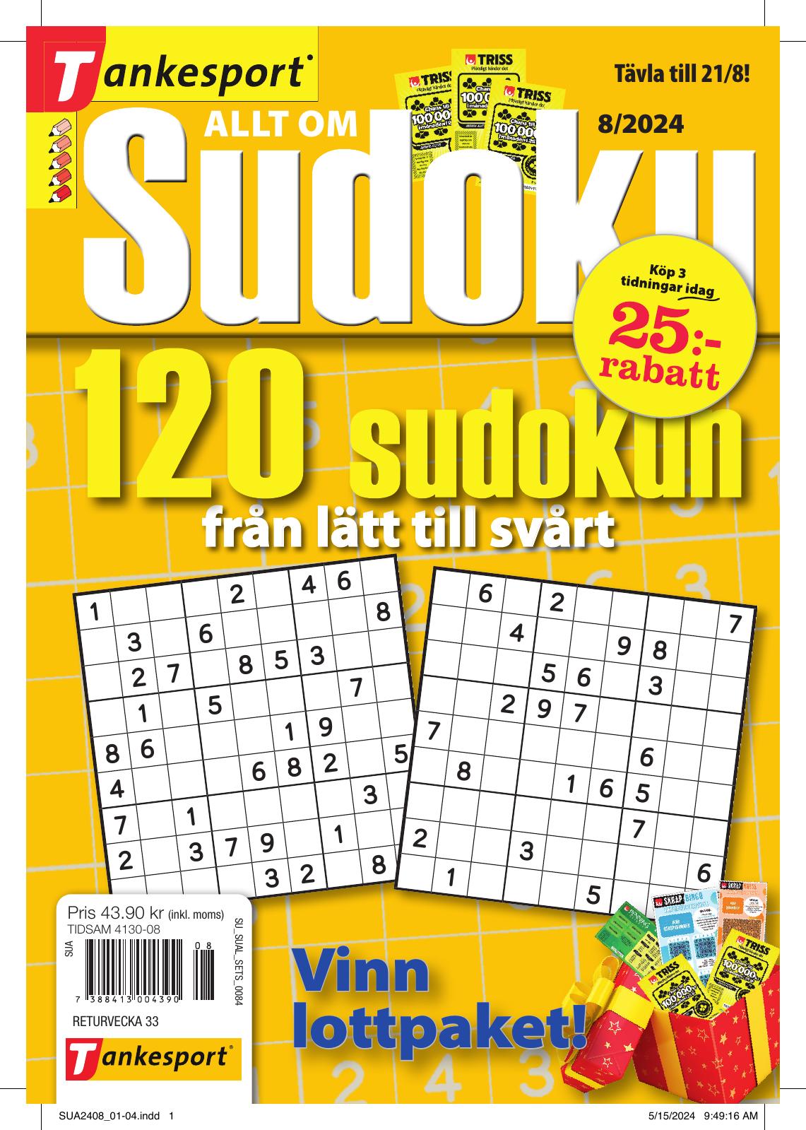 Allt om Sudoku nr 8