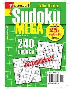 Allt om Sudoku Mega - nr 4