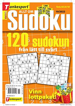 Allt om Sudoku - nr 10