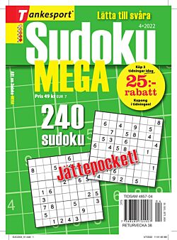 Allt om Sudoku Mega - nr 4